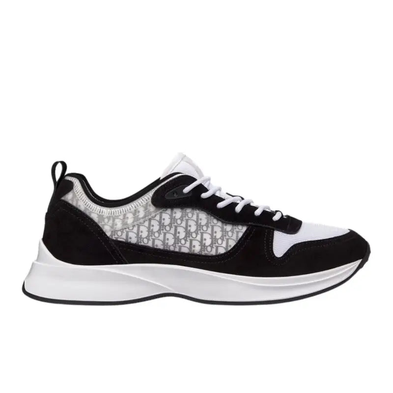 Dior B25 Suede Black White