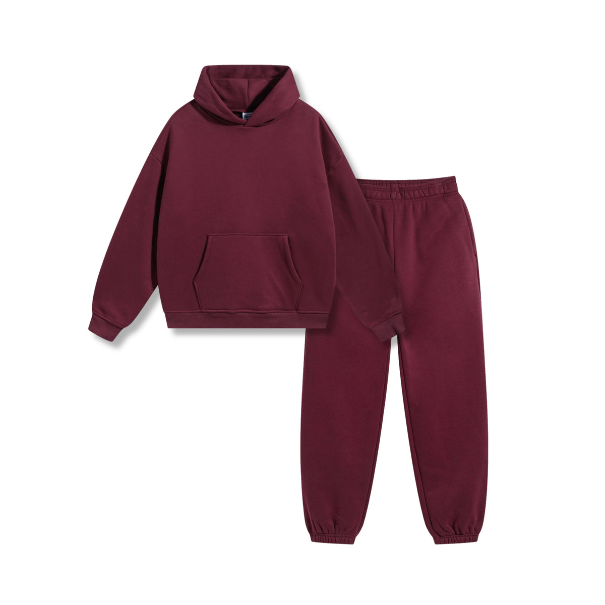 Hooded – Trainingspak by Laceup Fashion – Rood