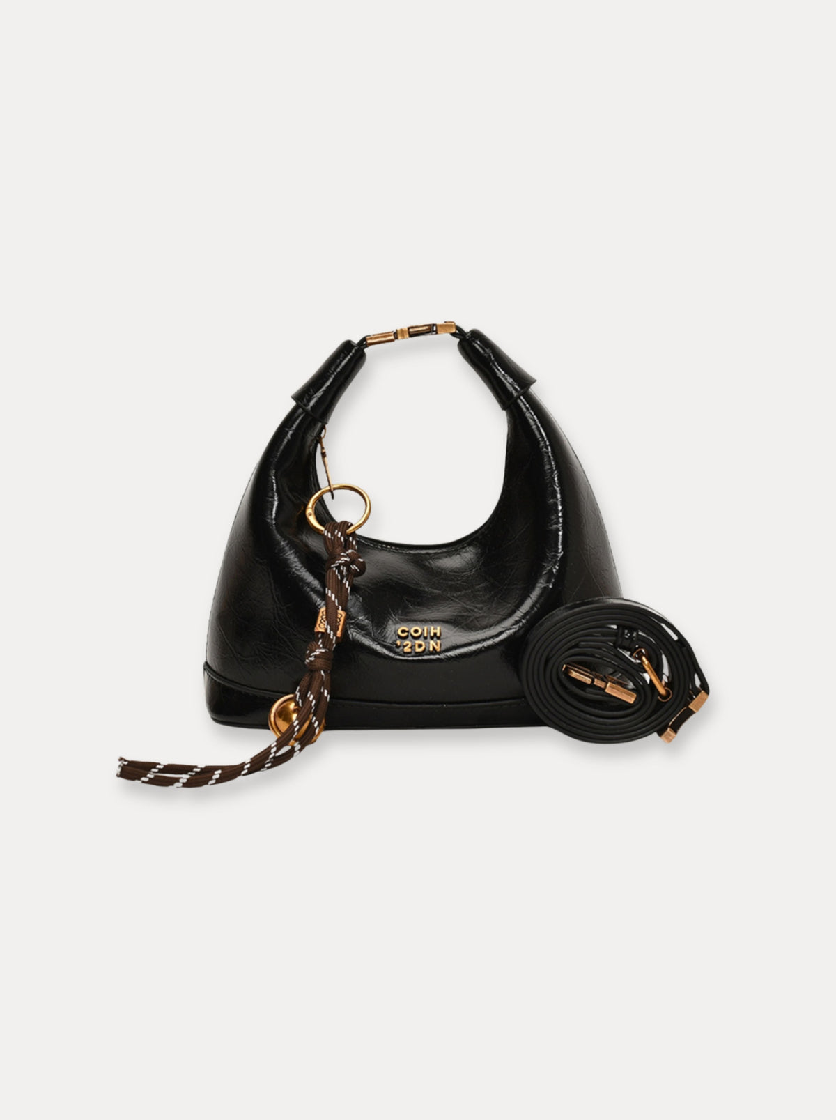 Luna Mini Shoulder Bag – Zwart