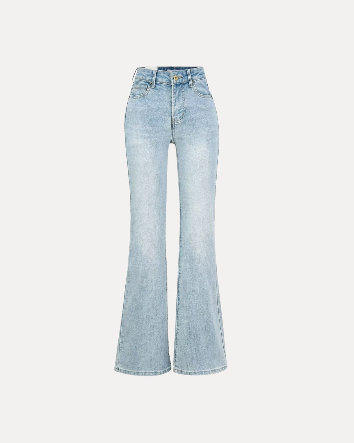 Luna Flare Jeans – Lichtblauw