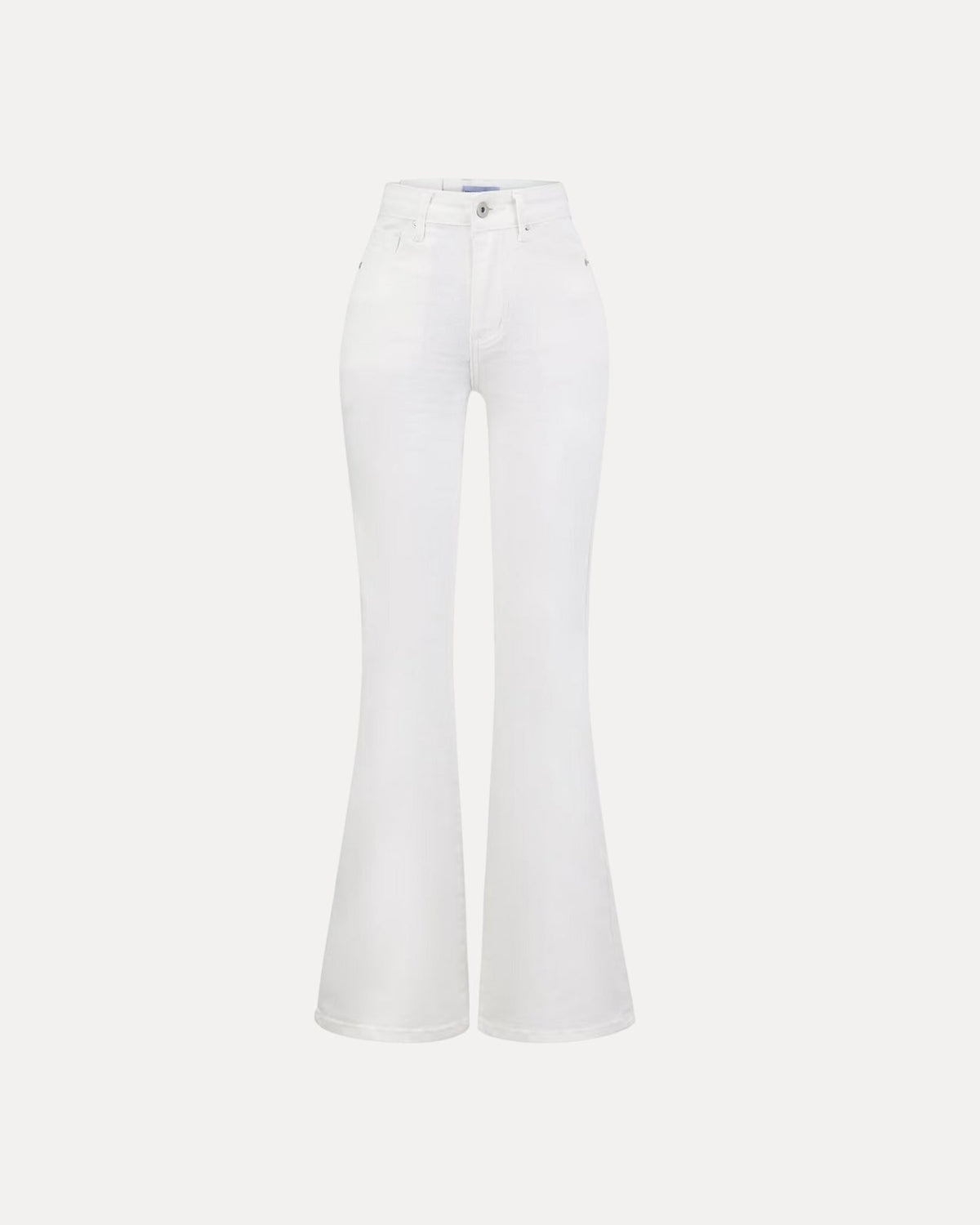 Luna Flare Jeans – Wit