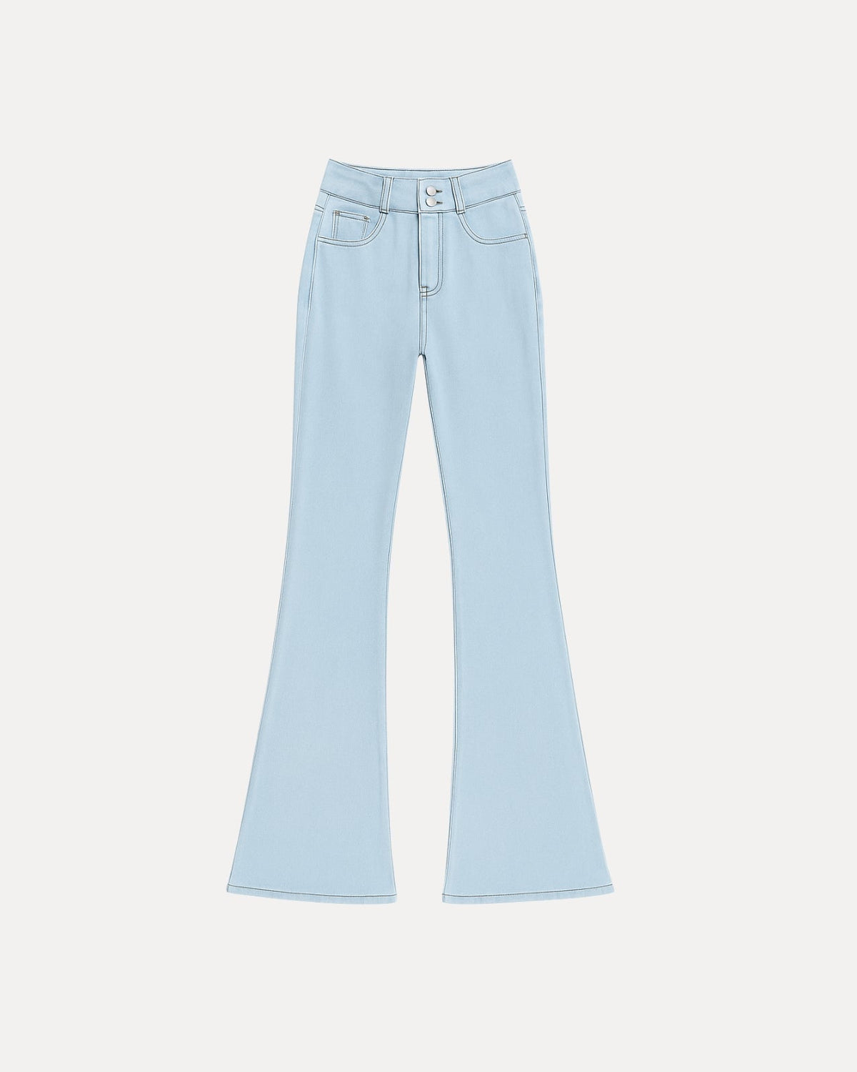 Sway Flare Jeans – Lichtblauw