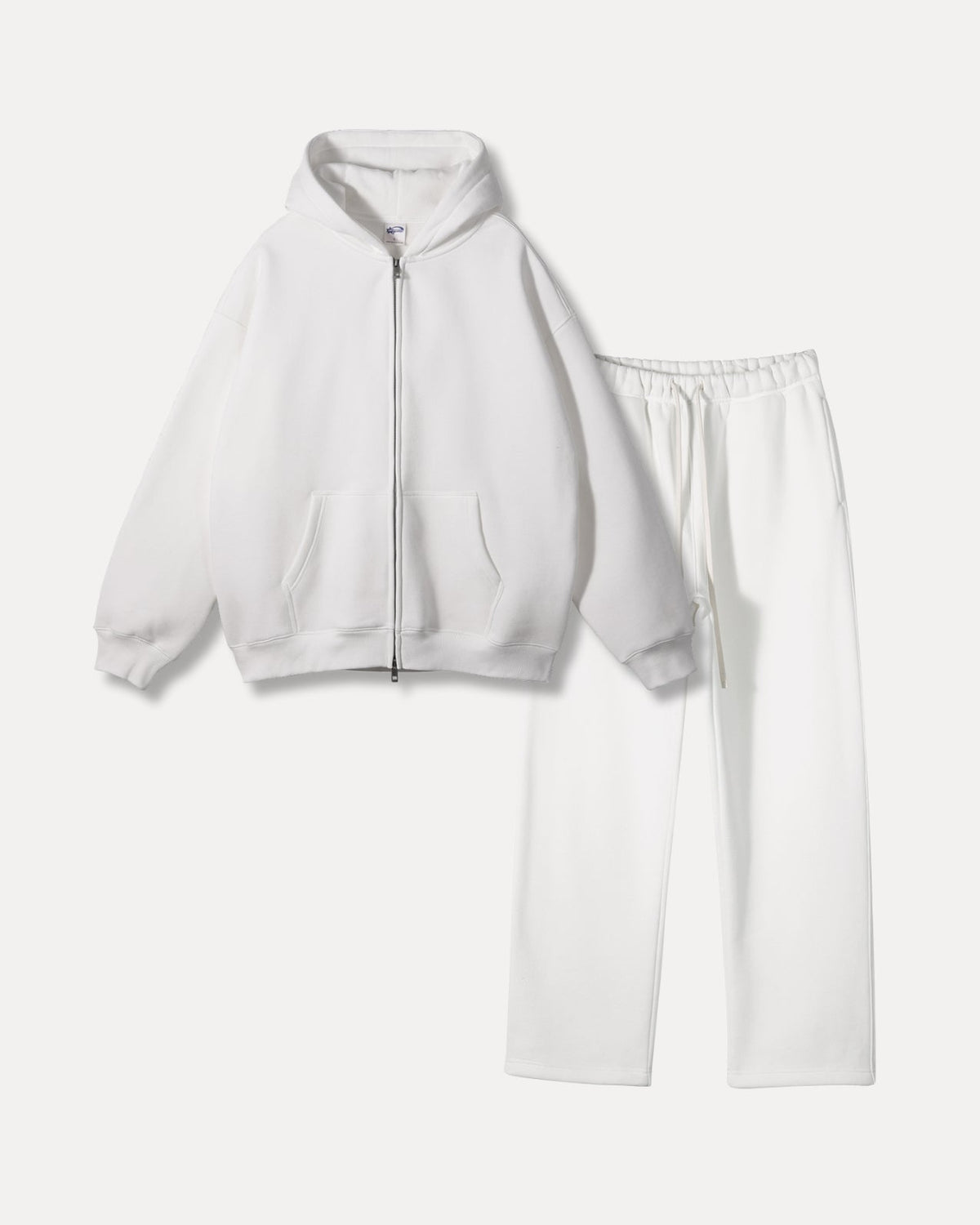 Essential Fleece Tracksuit β Wit