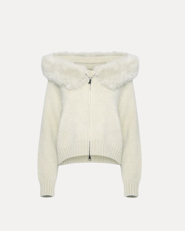 Melly Chic Cardigan – Wit