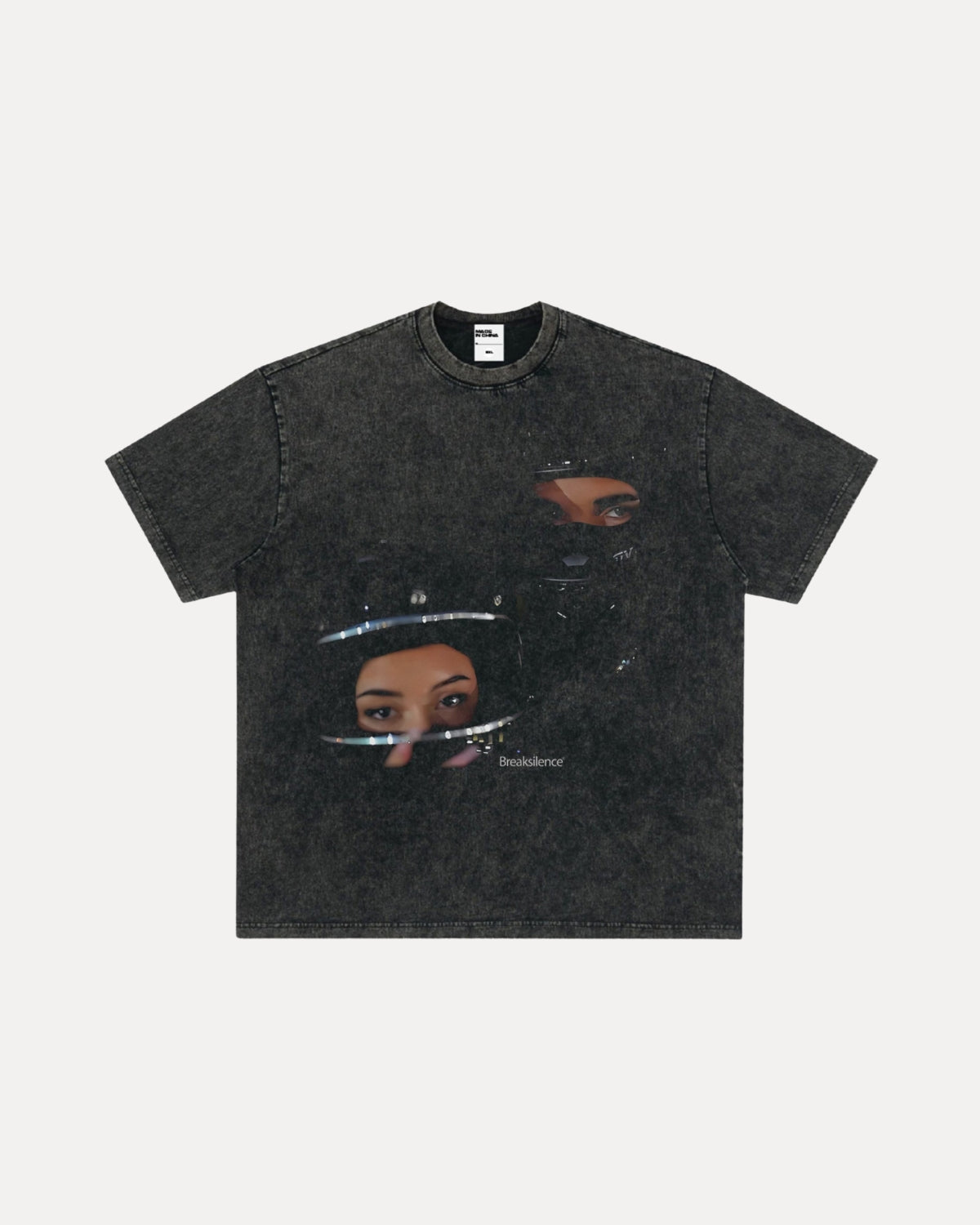 Vision Graphic Tee – Grijs