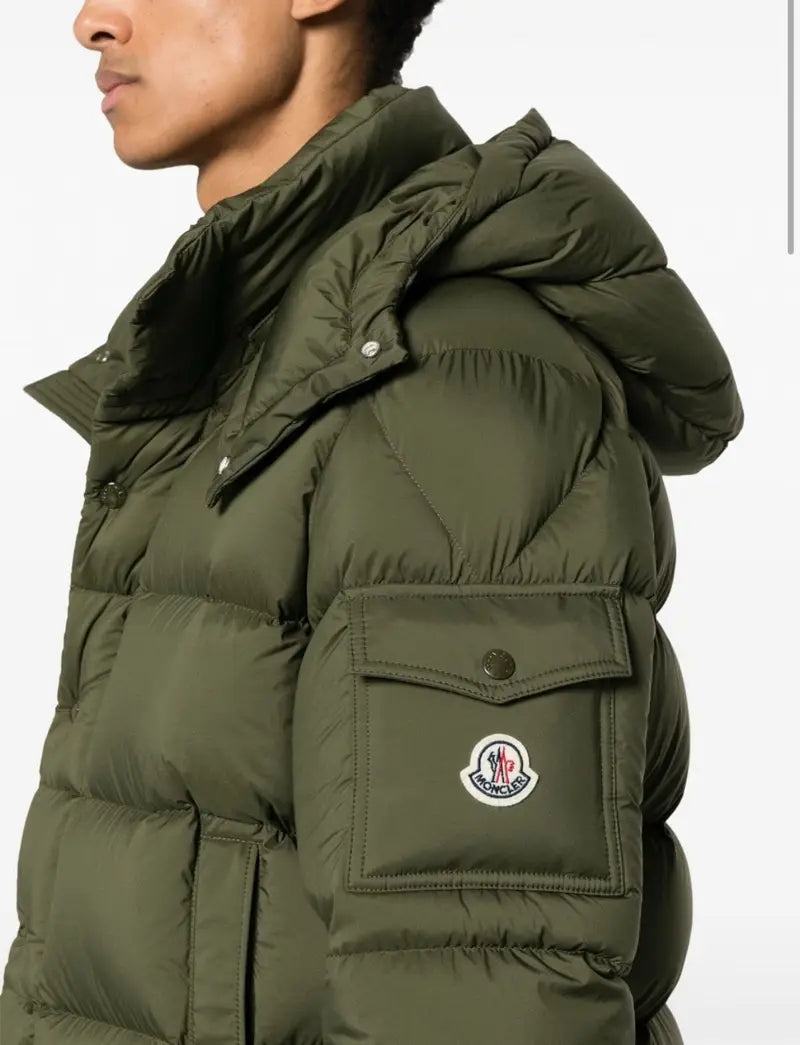 Moncler Vezere Down Jacket Green – productfoto 4