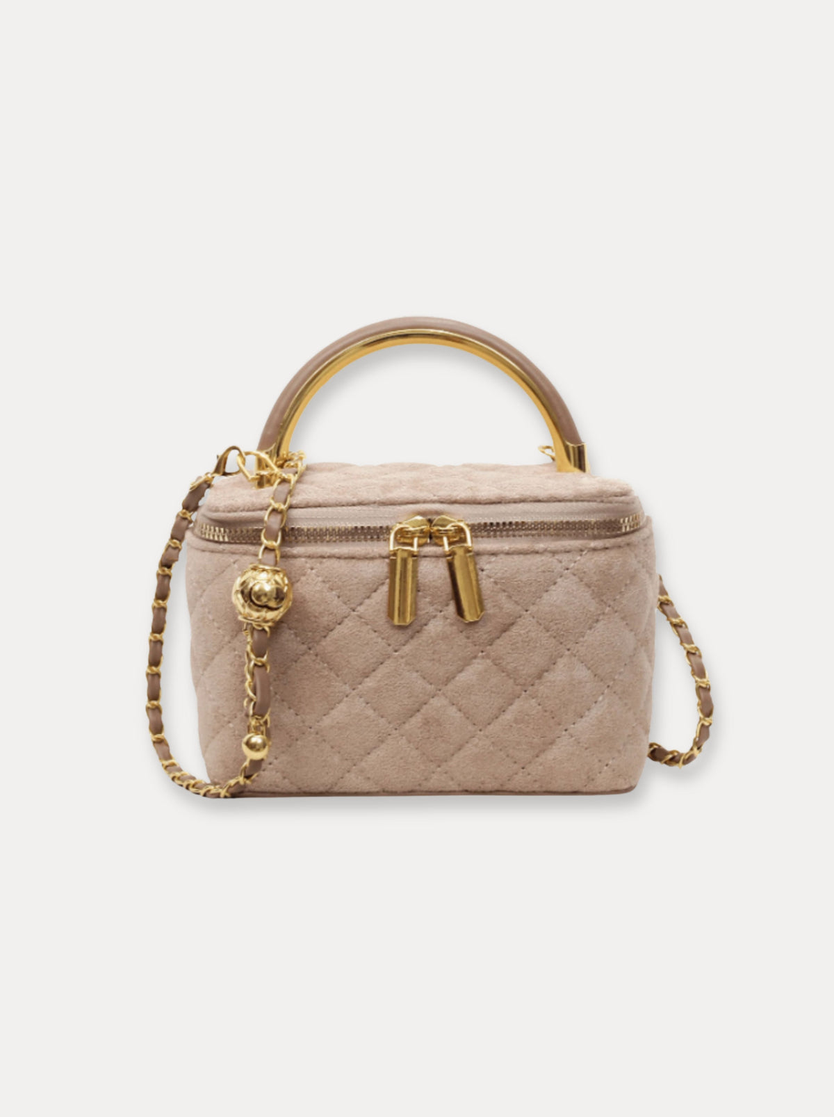 Velora Vanity Mini Bag – Beige