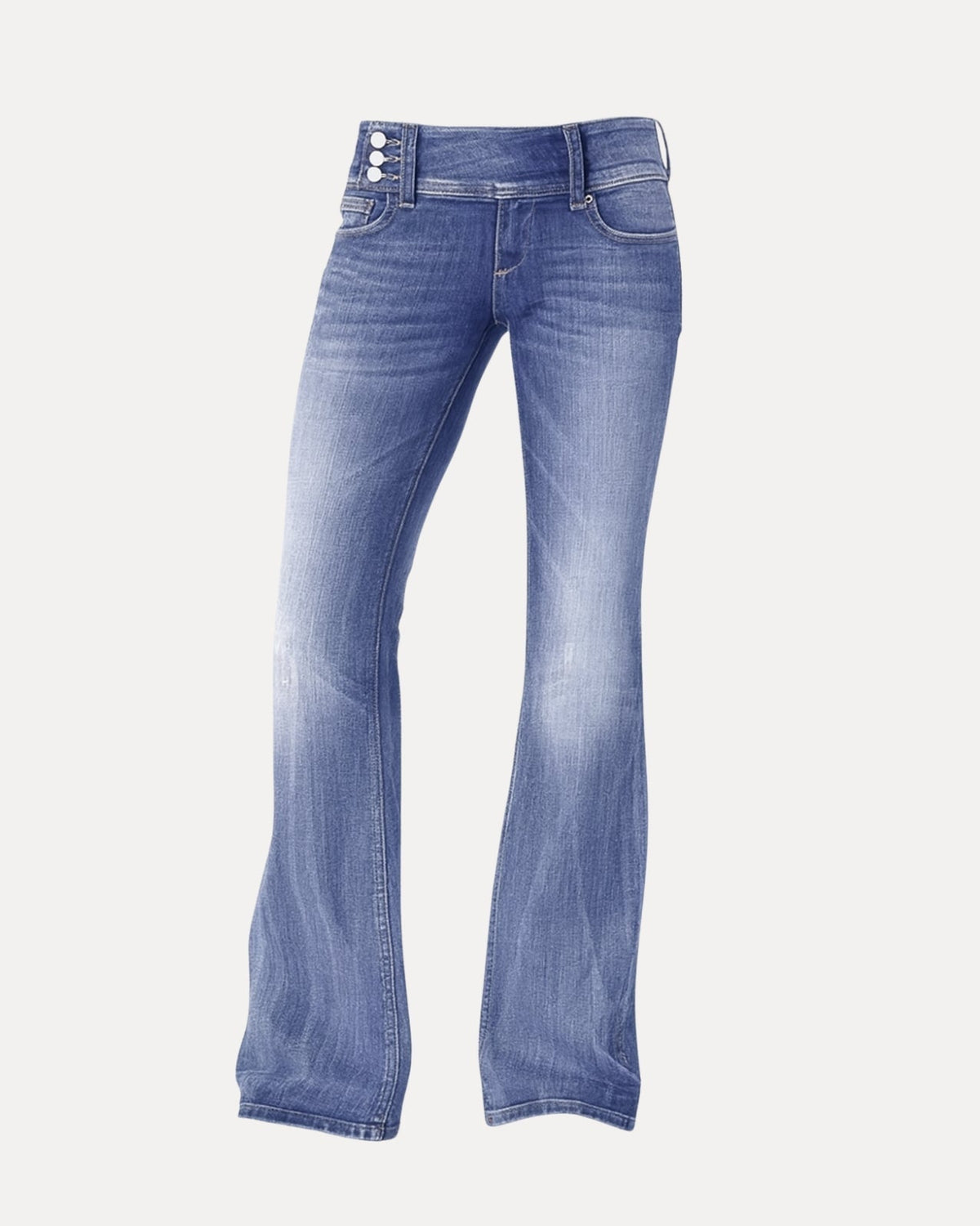 Eclipse Flared Jeans – Blauw