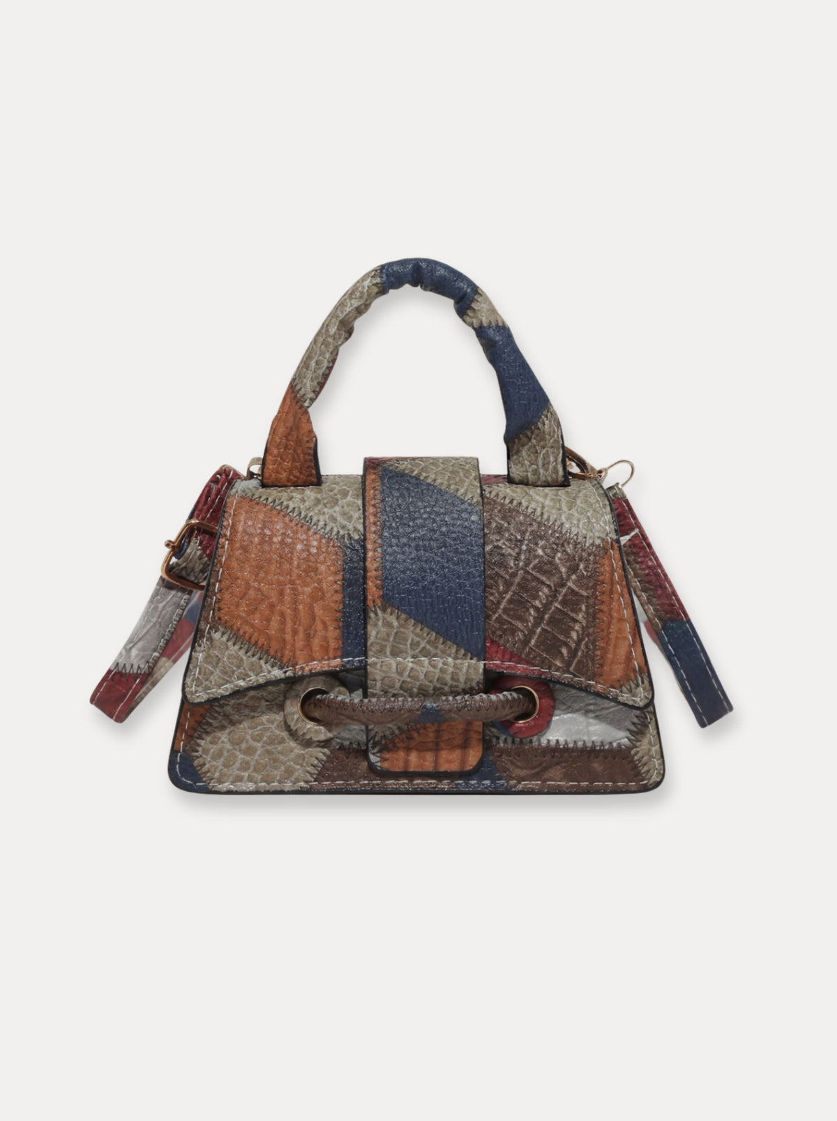 Mini Handle Crossbody Bag – Meerkleurig