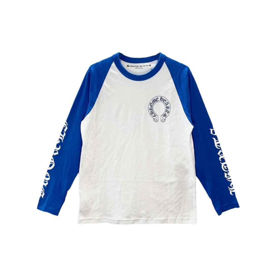 Chrome Hearts Long Sleeve blauw — ⚡ Snel in huis
