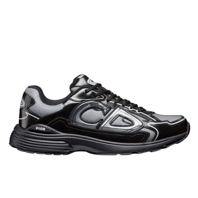 Dior B30 Reflective Patent Black/Grey – productfoto 1
