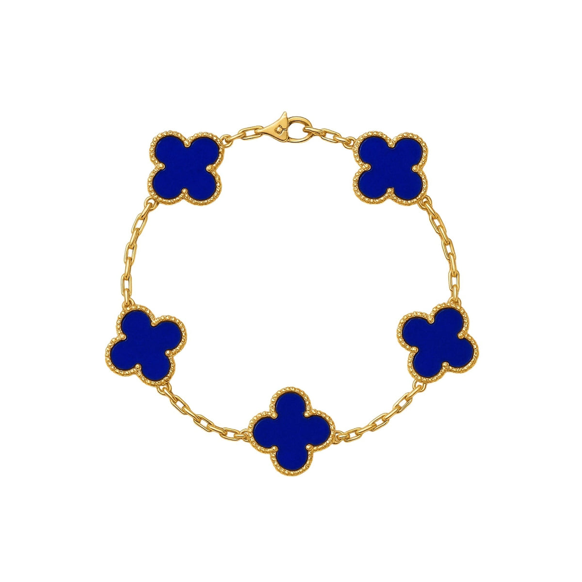 Golden Bracelet – Donkerblauw