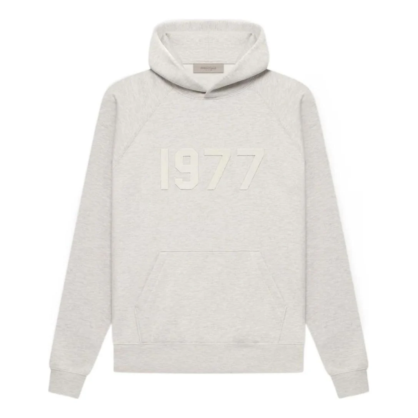 Essentials 1977 Hoodie Light Oatmeal - Lichtgrijs