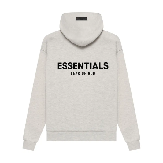 Essentials Stretch Limo Hoodie Light Oatmeal - Lichtgrijs