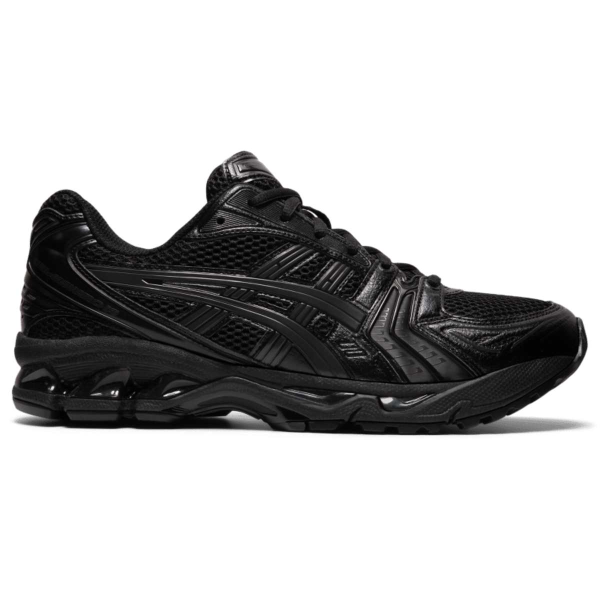 Asics Gel Kayano 14 Black Graphite Grey - Zwart – productfoto 1