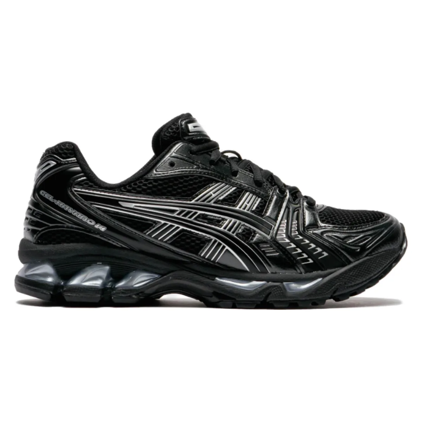 Asics Gel Kayano 14 Black Pure Silver - Zwart