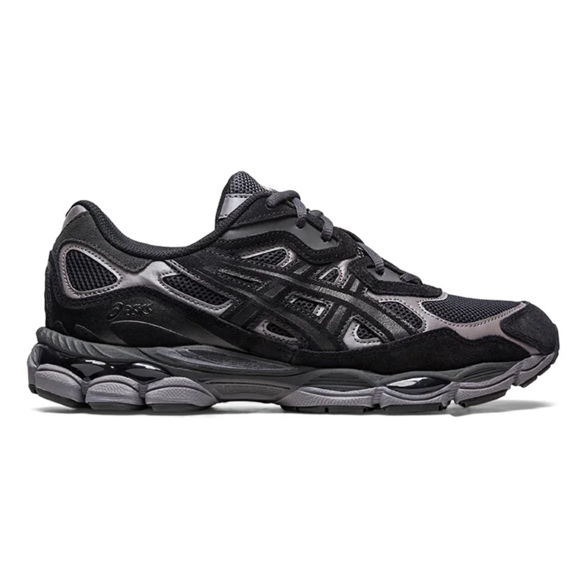 Asics Gel Nyc Black Graphite Grey - Zwart – productfoto 1