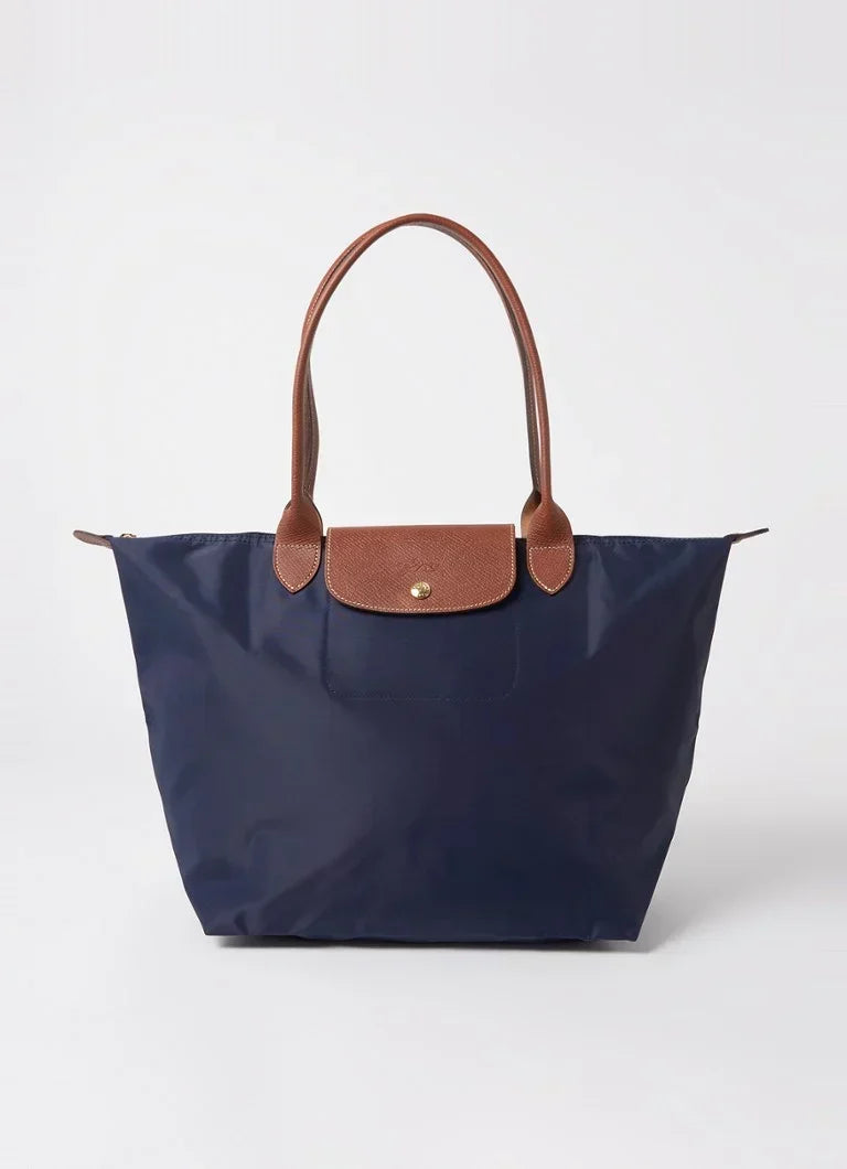 Nylon Tote Bag - Multicolor – Marineblauw