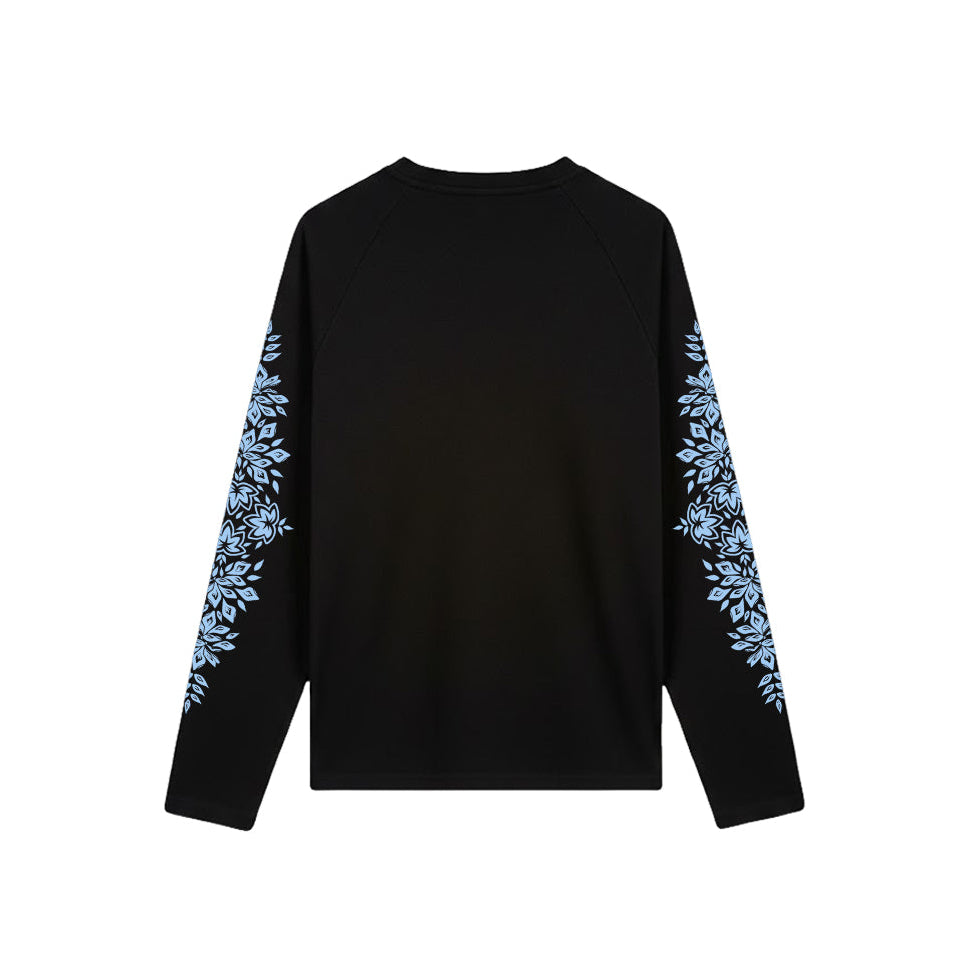 Bloom Motif – T-shirt by Laceup Fashion