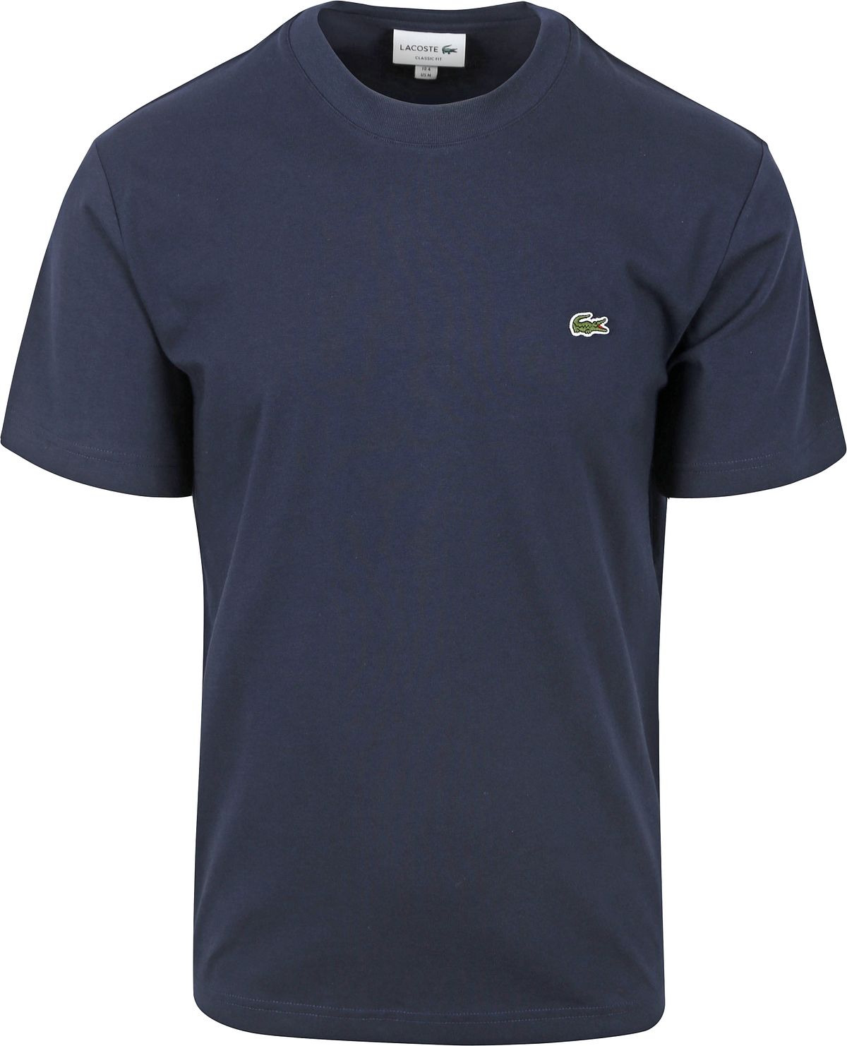 Lacoste T-shirt blauw — ⚡ Snel in huis
