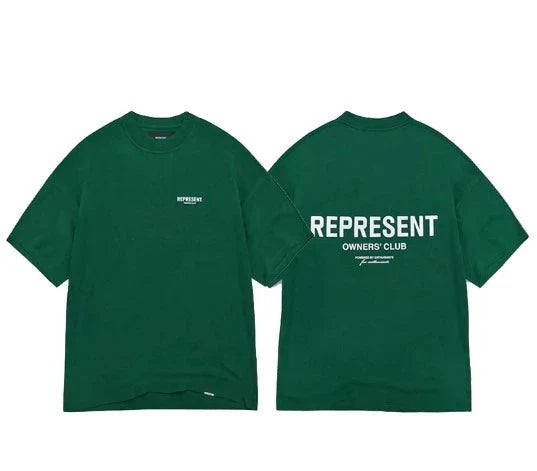 Represent T-shirt – Lichtblauw – productfoto 7