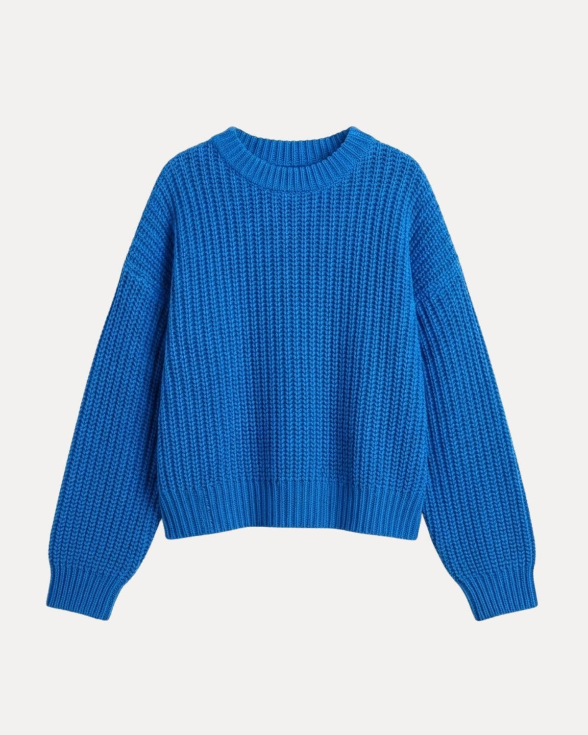 Chunky Knit Sweater – Donkerblauw