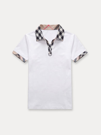 Checked Polo