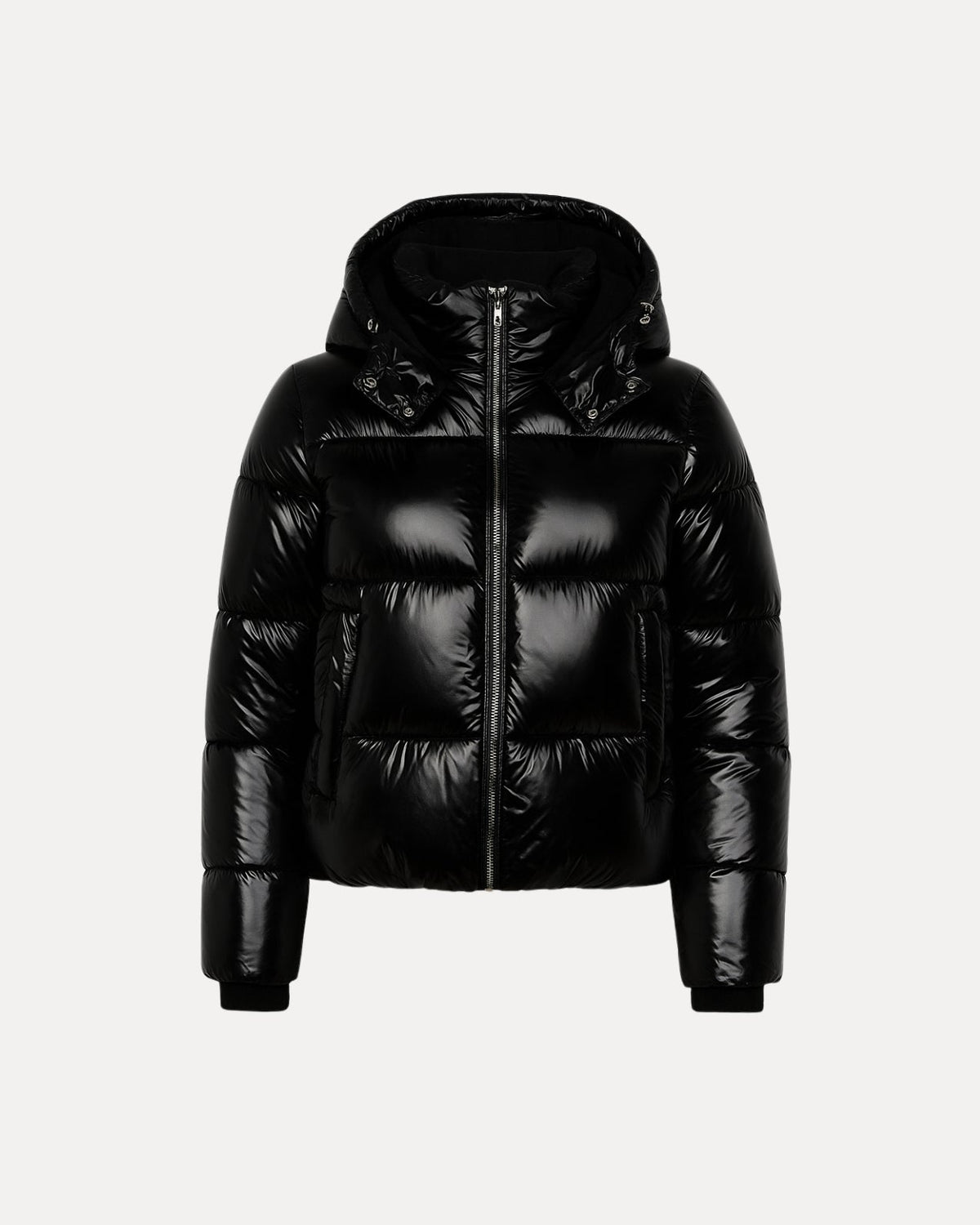Ember Puffer Jacket – Black