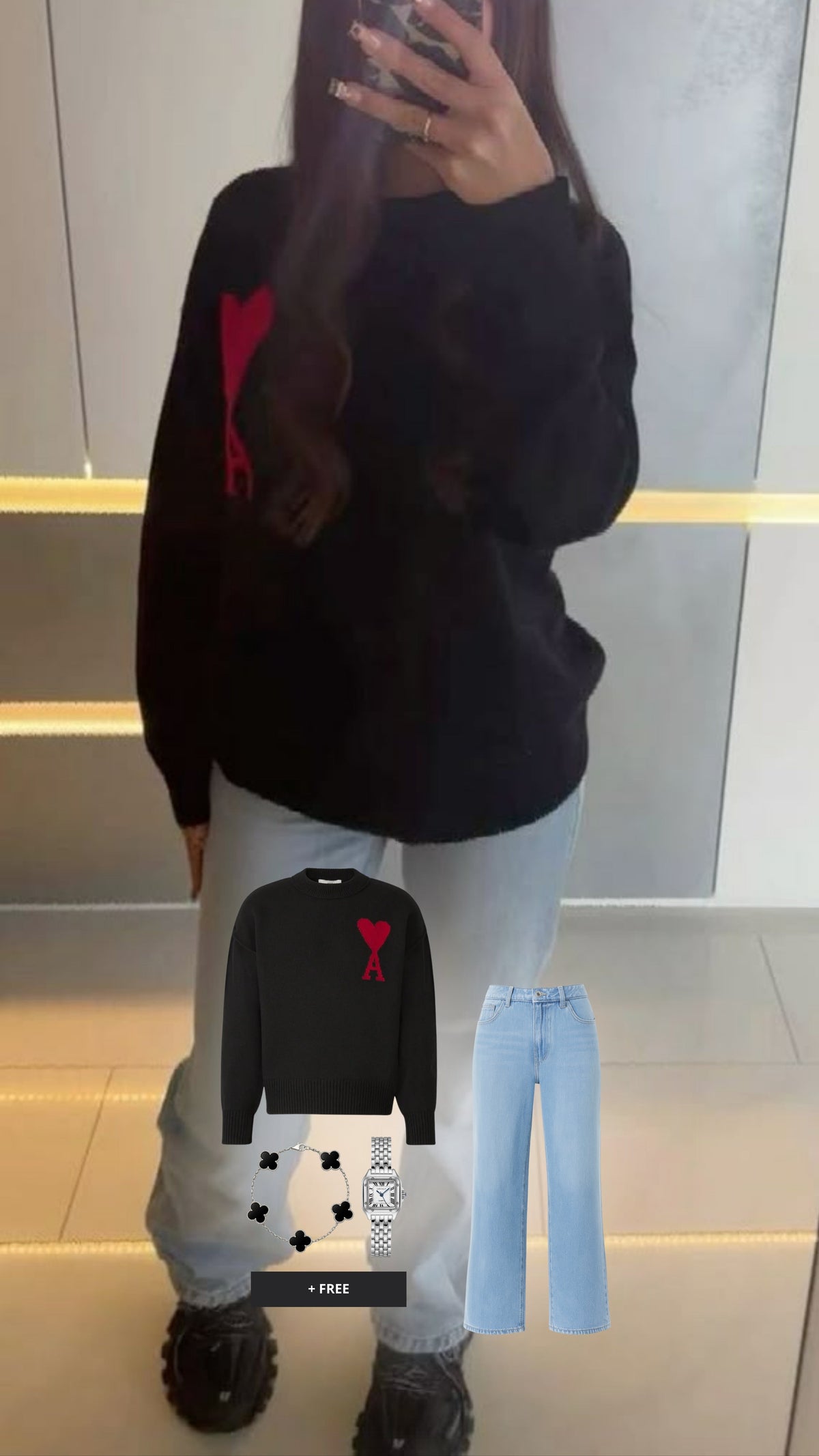 Viral Outfit - Urban Noir