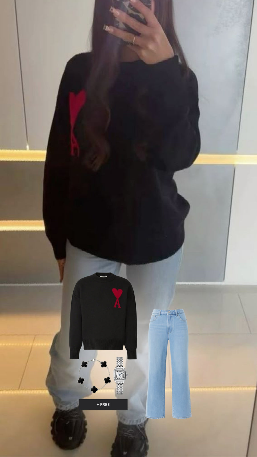 Viral Outfit - Urban Noir