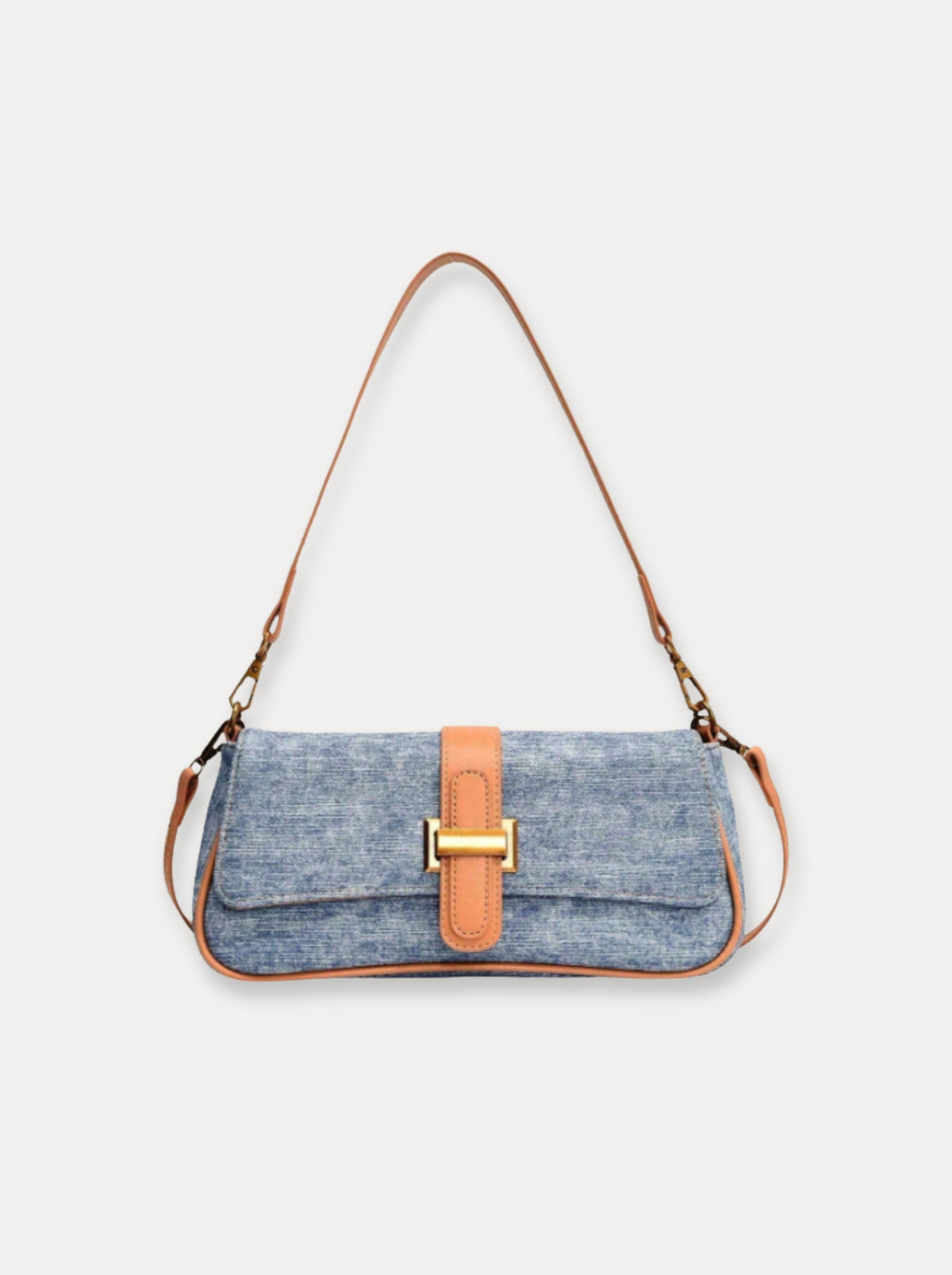 Slim Strap Shoulder Bag – Blauw