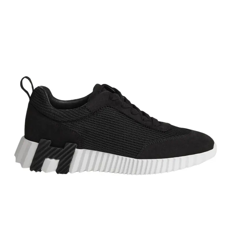 Hermes Bouncing Sneaker Black-White – productfoto 1