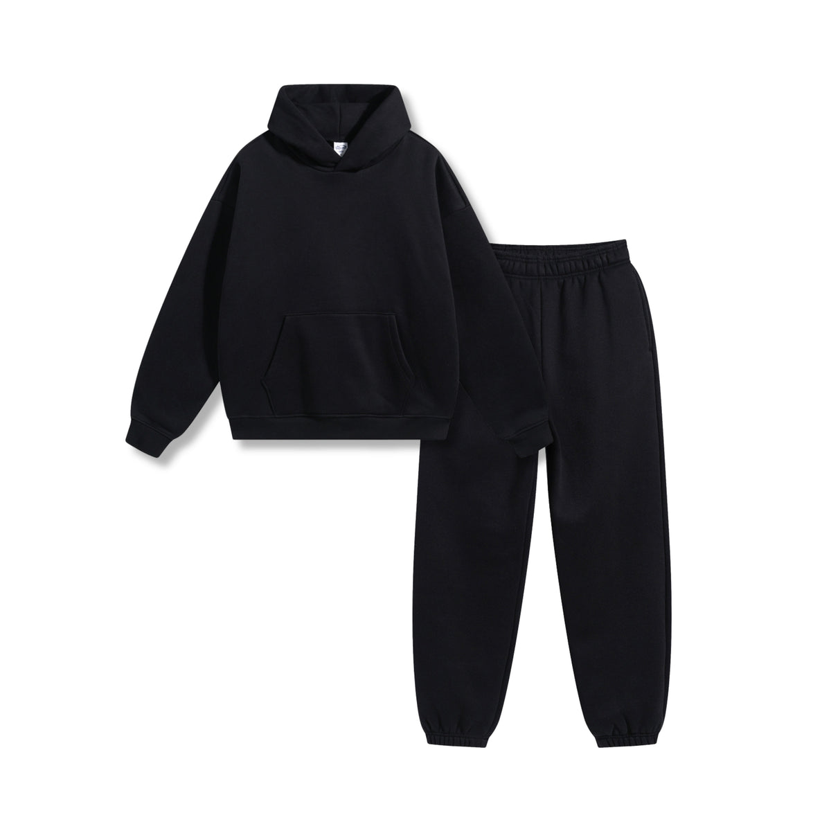 Hooded – Trainingspak by Laceup Fashion – Zwart