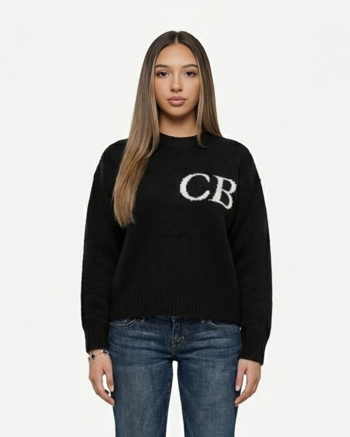 Varsity Knit Sweater