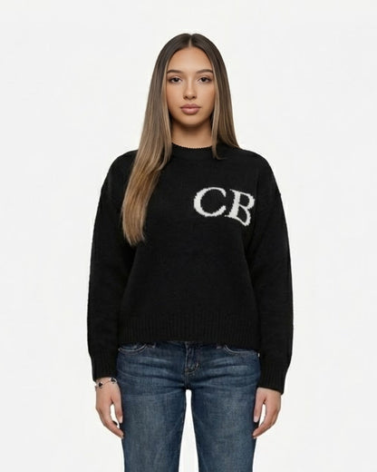 Varsity Knit Sweater