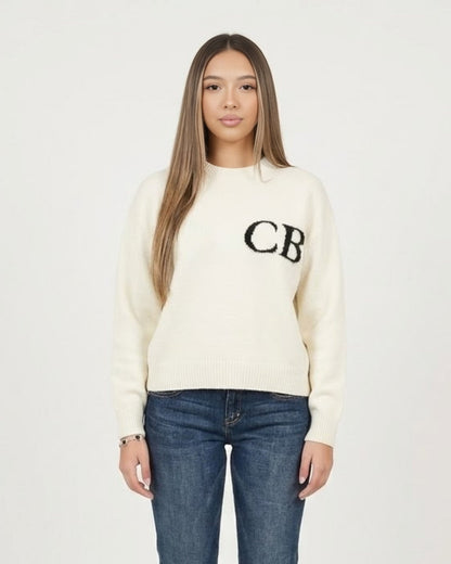 Varsity Knit Sweater