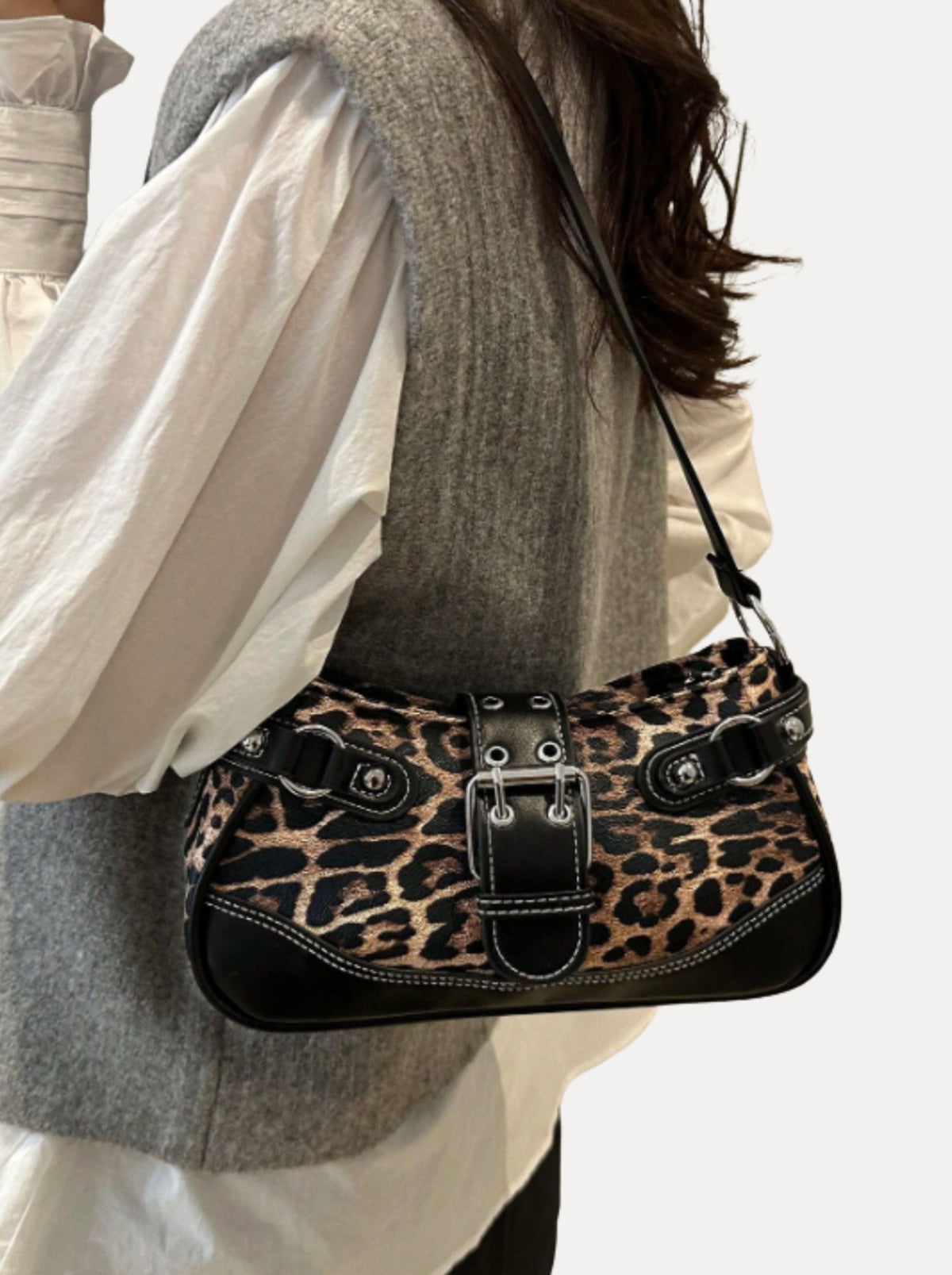 Buckle Shoulder Bag