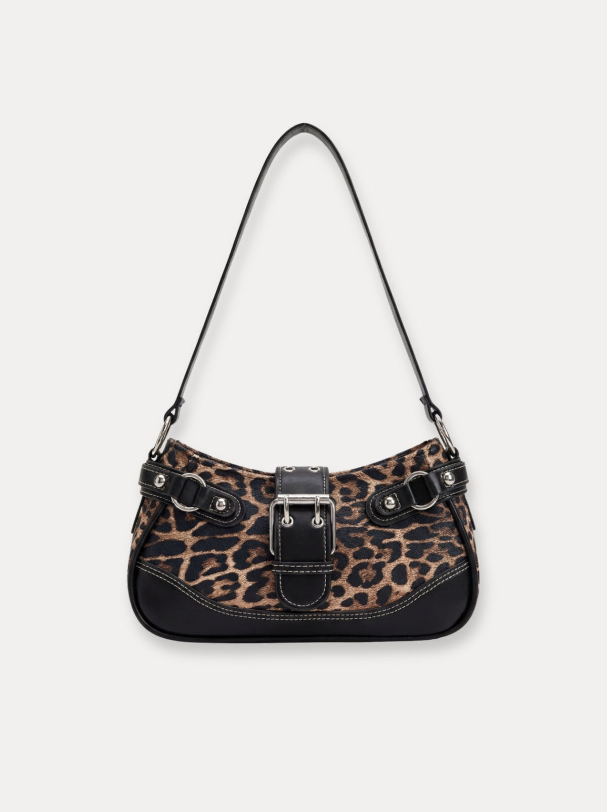 Buckle Shoulder Bag – Zwart