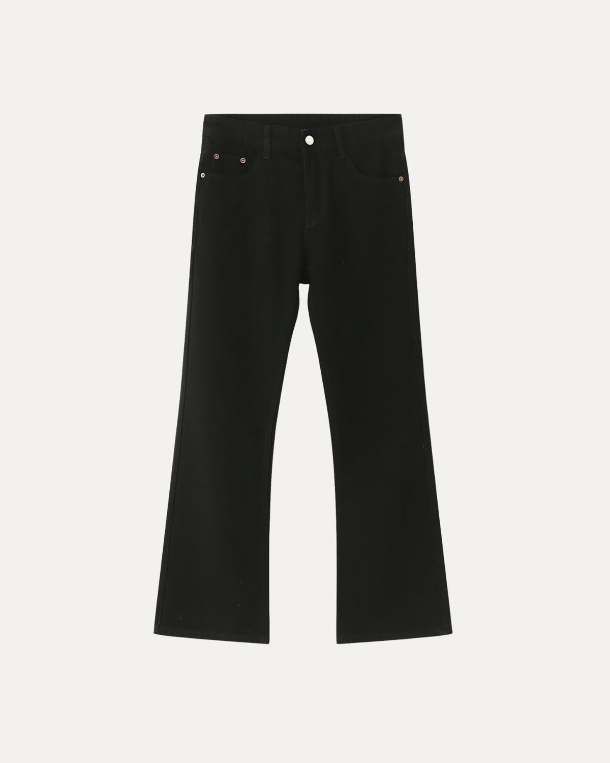 Align Straight Fit Jeans – Zwart