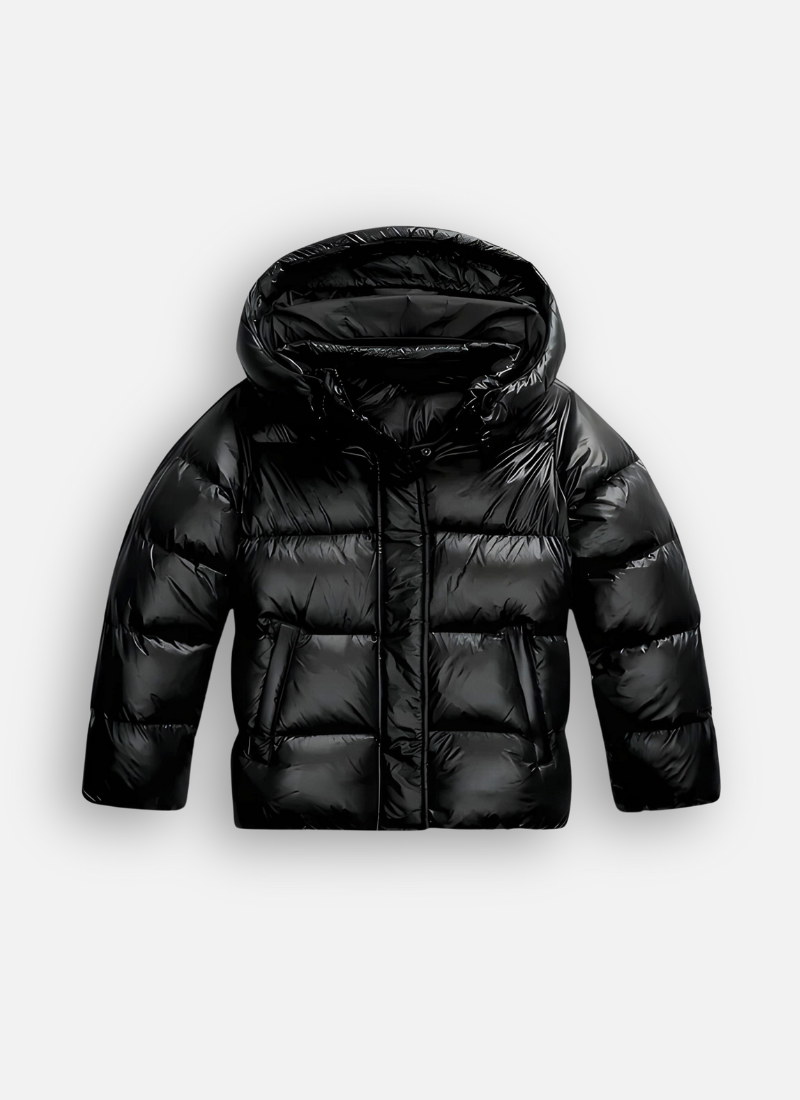 Cloud Puffer Jacket – Black (2 available)
