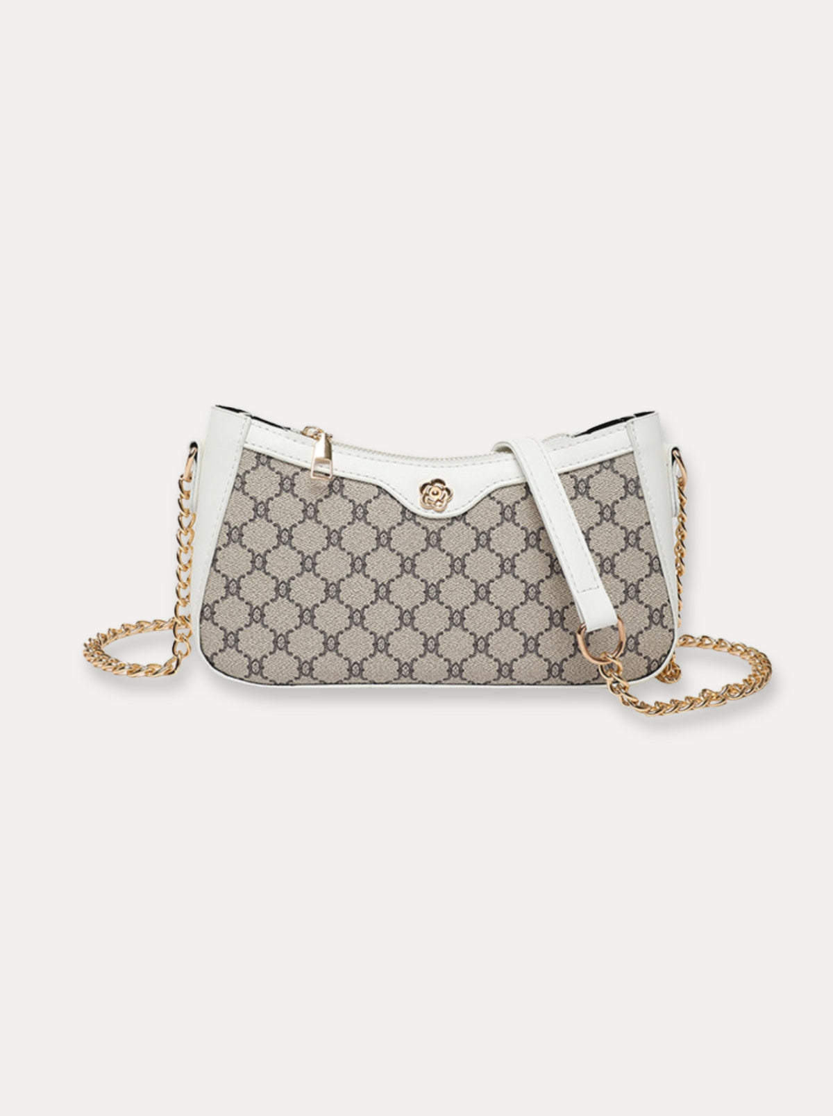 Chain Shoulder Bag – Wit