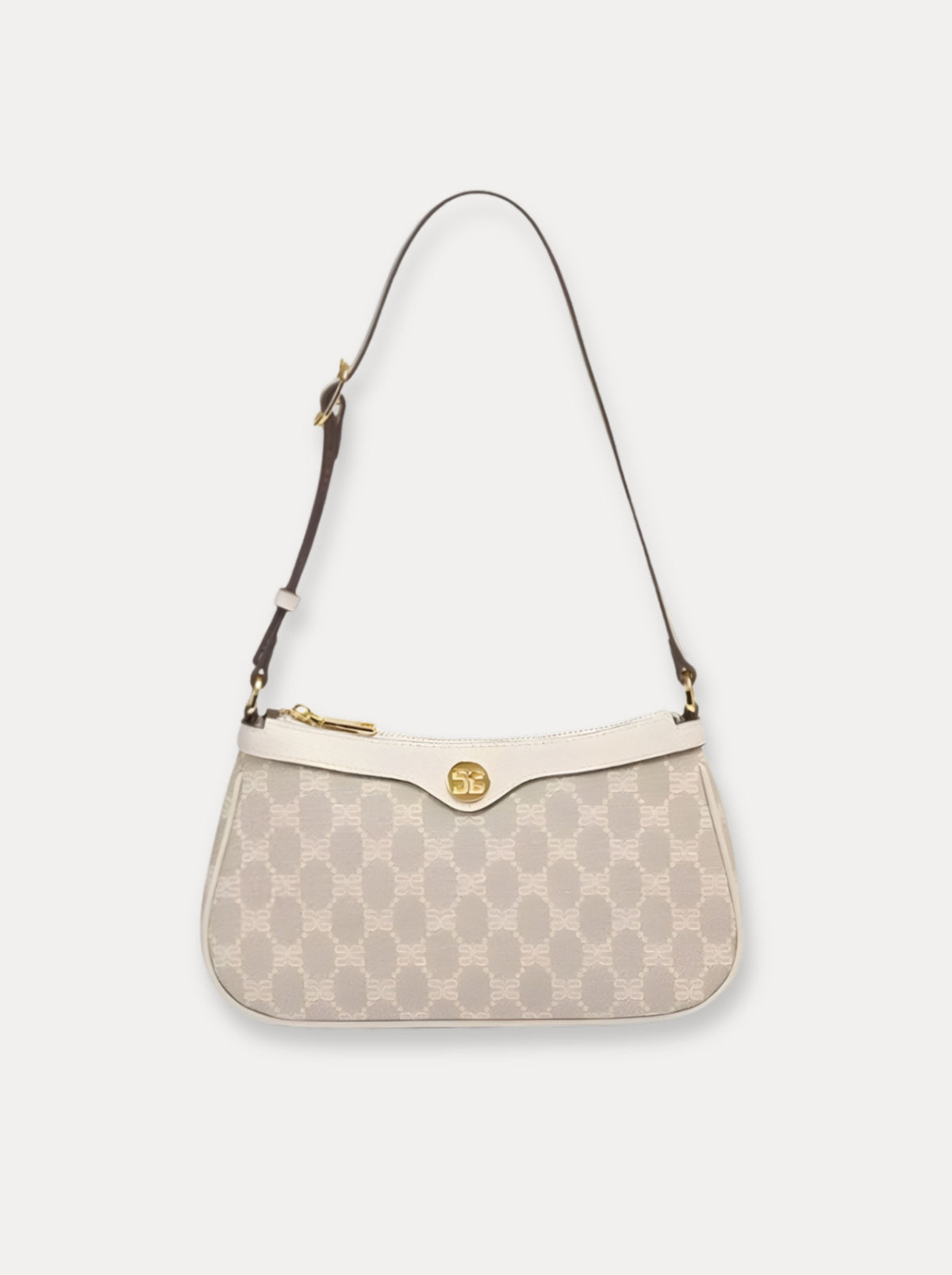 Curve Shoulder Bag – Beige