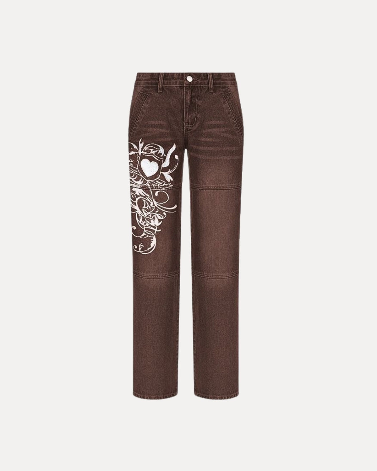 Heartline Jeans – Bruin