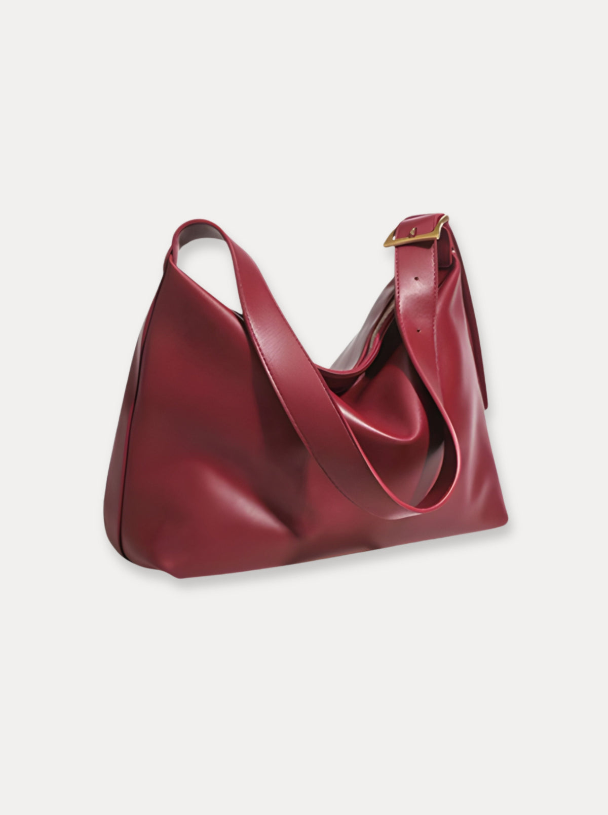 Classic Slouch Shoulder Bag – Rood