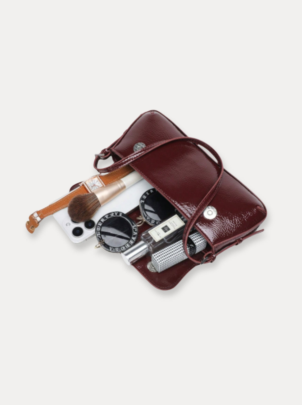 Slim Flap Shoulder Bag