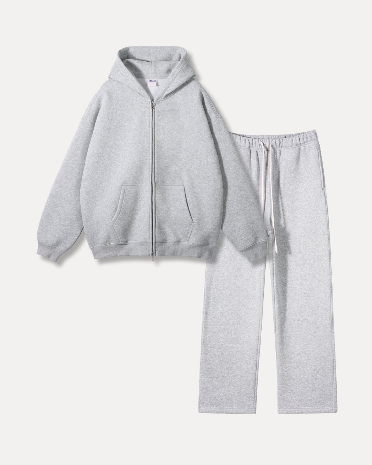 Essential Fleece Tracksuit – Grijs