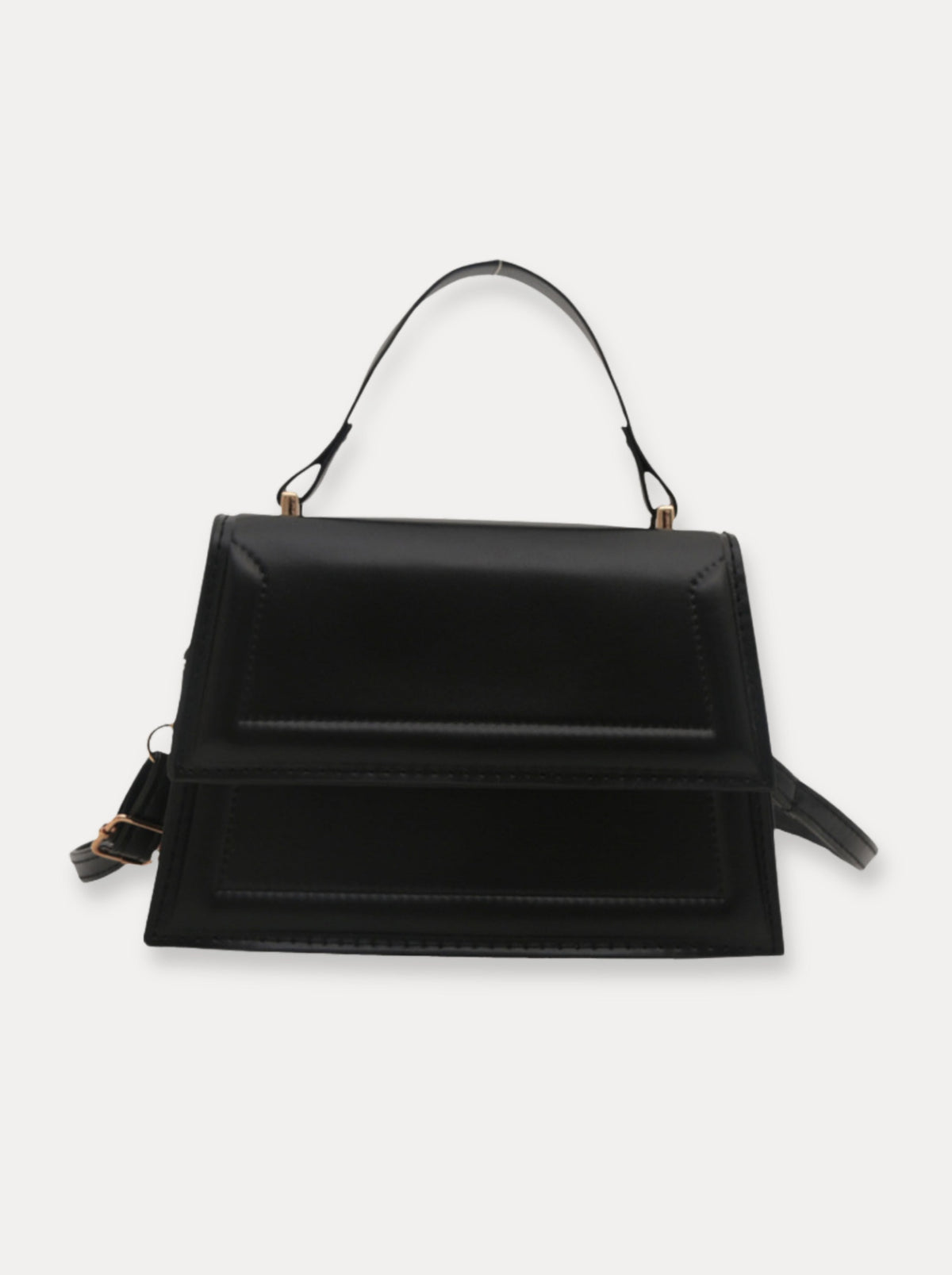 Mini Top Handle Bag – Zwart