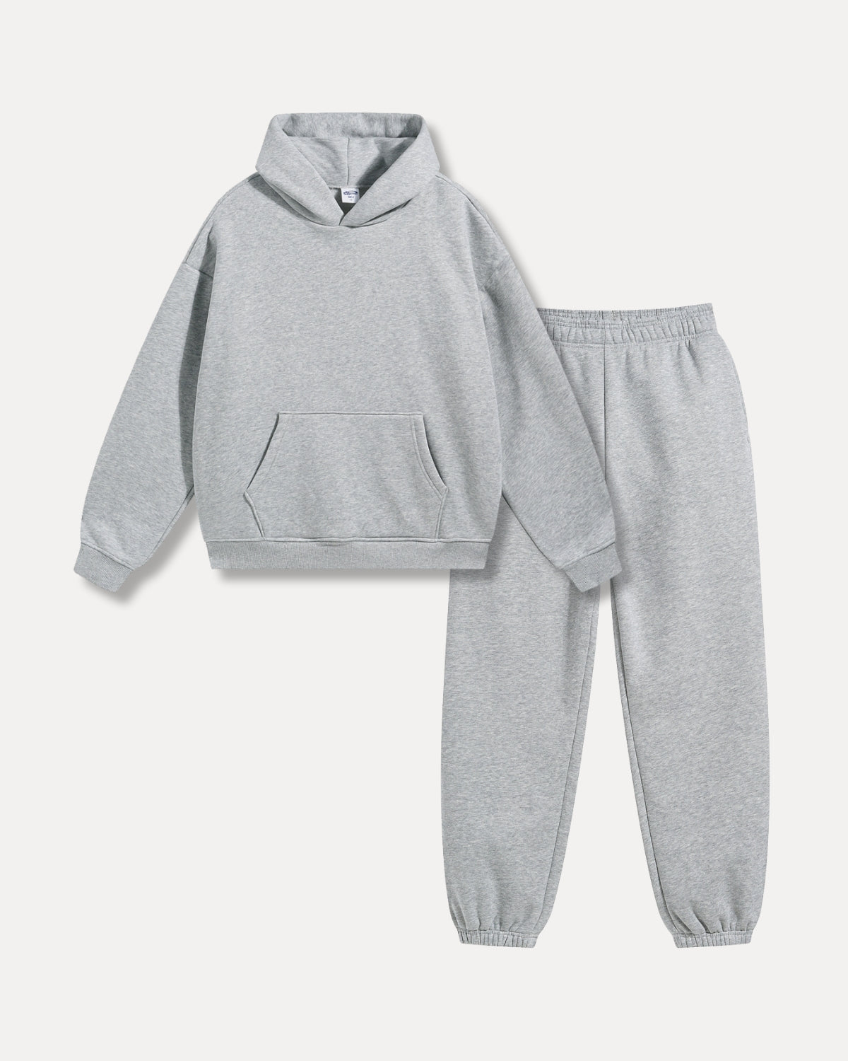 Classic Cozy Sweatsuit – Lichtgrijs