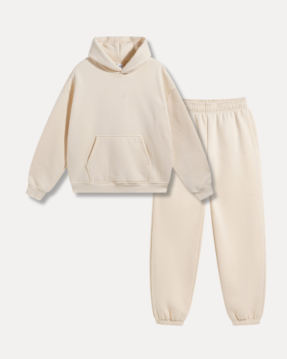 Classic Cozy Sweatsuit – Beige