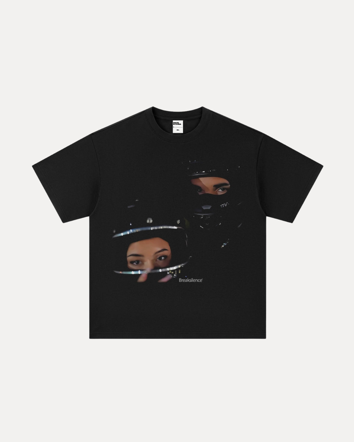 Vision Graphic Tee – Zwart